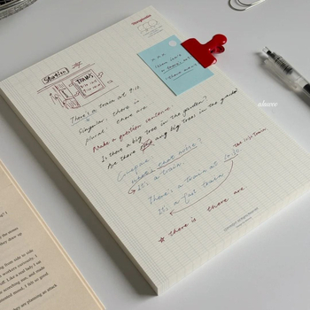 Caiet de studiu cu foi detașabile, design Paper Brick – fără adeziv, cod produs JYFWGBQZ01-01, ambalaj de bază