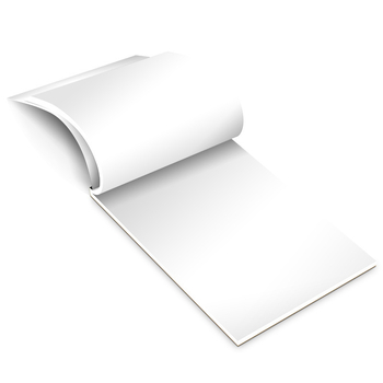 Caiet Deli – Manuscris alb, Hârtie groasă, Stil bloc de hârtie, IP autorizare: Nu, Lipire: Nu