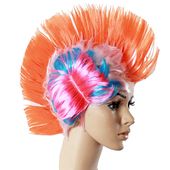 Perucă cosplay anime, breton lung, model XL-010044, material păr K silk/P Silk