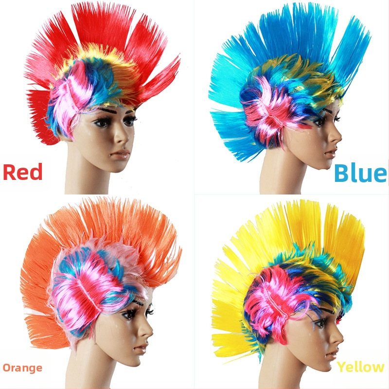 Perucă cosplay anime, breton lung, model XL-010044, material păr K silk/P Silk