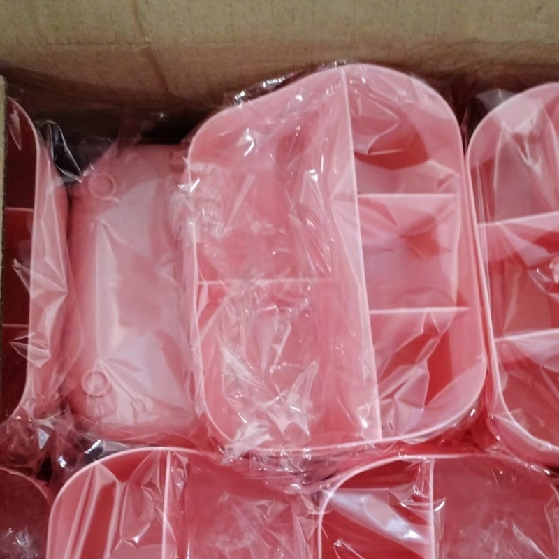 Pet-komorni PP plastični stolni organizator za pohranu, kapaciteta 1 L, bez poklopca, multifunkcionalan organizator za školske potrepštine i kozmetiku
