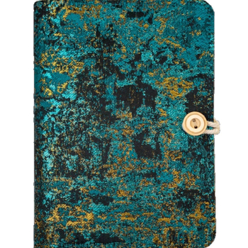 Σημειωματάριο με εξώφυλλο από ύφασμα, με δέσιμο με αποσπώμενα φύλλα, φορητό, νοσταλγικό ρετρό στυλ (Dowling χαρτί; 100 g; 50–100 σελίδες)