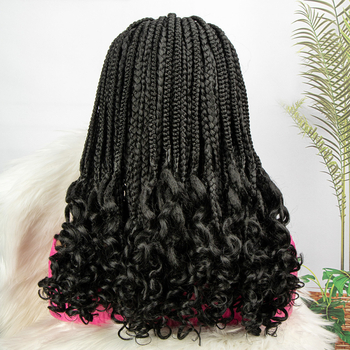 Acoperire pentru cap cu dantelă frontală, fir rezistent la temperaturi înalte, stil exotic, origine Henan