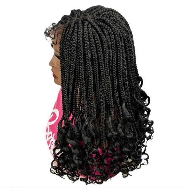 Acoperire pentru cap cu dantelă frontală, fir rezistent la temperaturi înalte, stil exotic, origine Henan