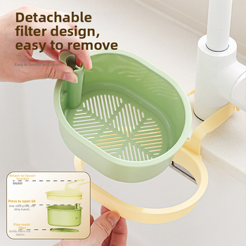 Kanta za odvod vode iz sudopera s visećim držačem — ABS, funkcija odvodnje, Model 223549, Brend Lemon