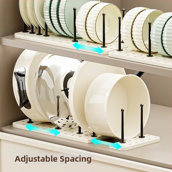 Jiaying Ράφι αποστράγγισης πιάτων με διατρήτο πάνελ, επεκτεινόμενο ράφι, κωδικός Fg-2231-1