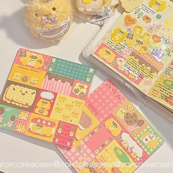 Fried Dog καρτούν χαρτί γραφείου σετ σημειώσεων με σειρά κόλας μπλοκ – Εκτυπωμένο