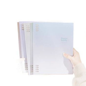 Τετράδιο με αποσπώμενο δέσιμο, PVC κάλυμμα, χαρτί από ξύλινο πολτό 100 g/m², 50–100 σελίδες, ιαπωνοκορεατικό στυλ, διαμαντό μοτίβο