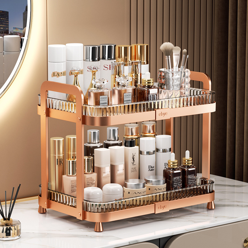 Ράφι αποθήκευσης κούπας για πάγκο — Διπλό επίπεδο, κινητό, χωρίς εγκατάσταση, δίσκος αποστράγγισης, κατάλληλο για κουζίνα και καθιστικό