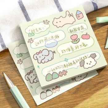 Бележни листчета за дневник – прост стил; марка Lover of letters; материал: хартия за писане; изработка: печат