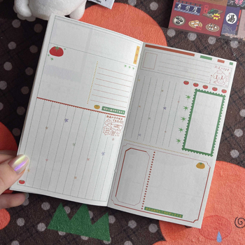 Σημειωματάριο με εξώφυλλο από χαρτί, βιβλιοδεσία με κλωστή, εσωτερικό από ξύλινο πολτό, χαρτί 40 g, απλός σχεδιασμός