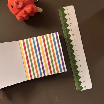 Caiet mini cu design inspirat din Rilakkuma, notebook portabil pentru DIY; formă desen animat, nu poate fi lipit, ambalaj de bază, IP fără autorizare