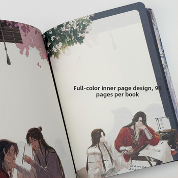 Notebook με κάλυμμα από συνθετικό δέρμα και σπειροειδές δέσιμο (Χαρτί από κυτταρική μάζα ξύλου; 100 g/m²; 50–100 σελίδες)