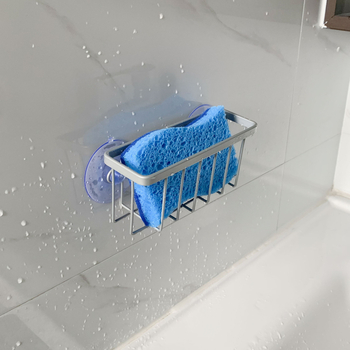 Raft de perete pentru chiuvetă – oțel carbon, multifuncțional, mobil, fără montaj