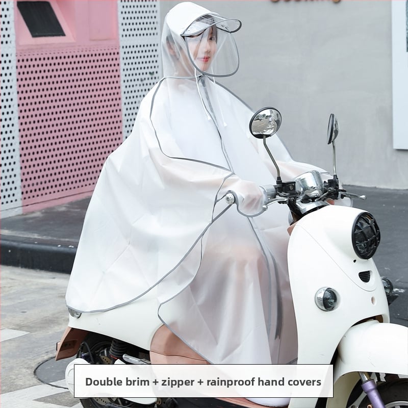 Outdoor Diary EVA διχαλωτό αδιάβροχο Poncho για ενήλικες – κατάλληλο για πεζοπορία και ποδηλασία, με δυνατότητα λογότυπου