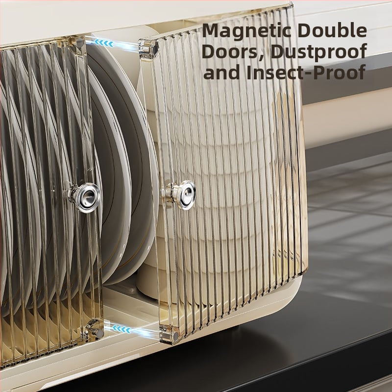 Σίτα πιάτων TT-1658 — Πλαστικό, δάπεδο ράφι αποστράγγισης πιάτων, Μοντέρνο μινιμαλιστικό στυλ, Μάρκα Rui Jian