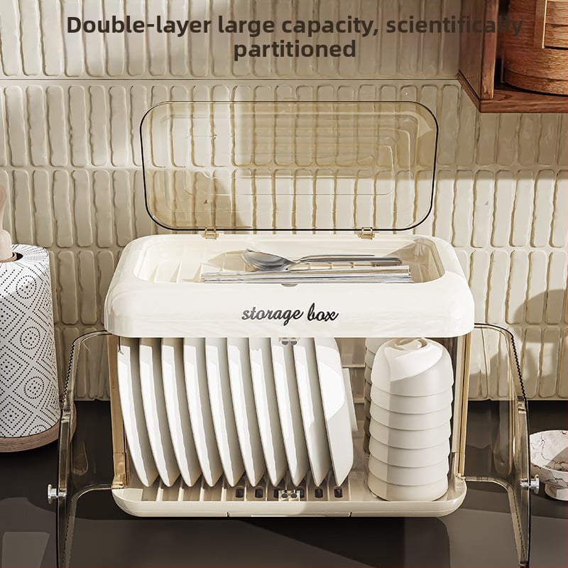 Σίτα πιάτων TT-1658 — Πλαστικό, δάπεδο ράφι αποστράγγισης πιάτων, Μοντέρνο μινιμαλιστικό στυλ, Μάρκα Rui Jian