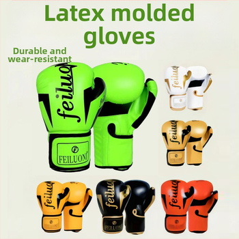 Boxerske rukavice za odrasle i djecu za natjecanje i trening, PU materijal, vertikalni stil, 0,3 kg