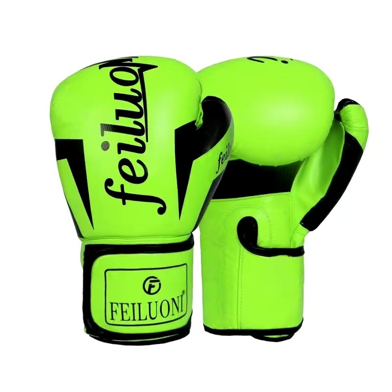 Boxerske rukavice za odrasle i djecu za natjecanje i trening, PU materijal, vertikalni stil, 0,3 kg