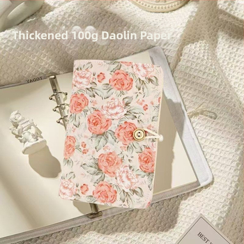 Σημειωματάριο με κάλυμμα από ύφασμα, με αποσπώμενα φύλλα, σφραγισμένος σχεδιασμός, Dowling χαρτί 100 g/m², 50–100 σελίδες