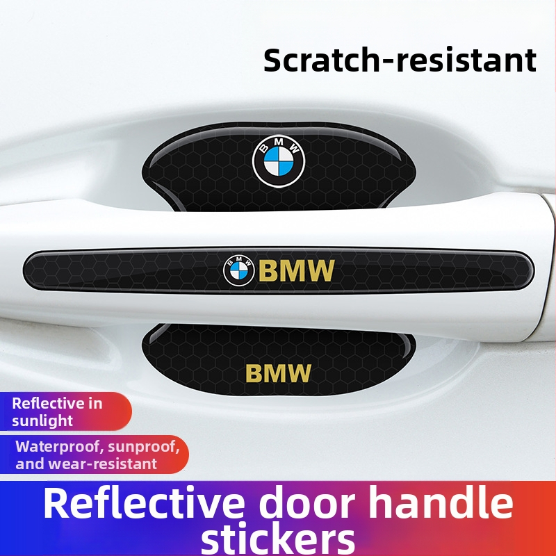 TPE proti kolízii pás pre rukoväť dverí auta s reflexným samolepiacim štítkom — Typ: Proti kolízii pás; Materiál: TPE; Model: Reflective Drop Adhesive Sticker; Použiteľné modely: Všeobecné