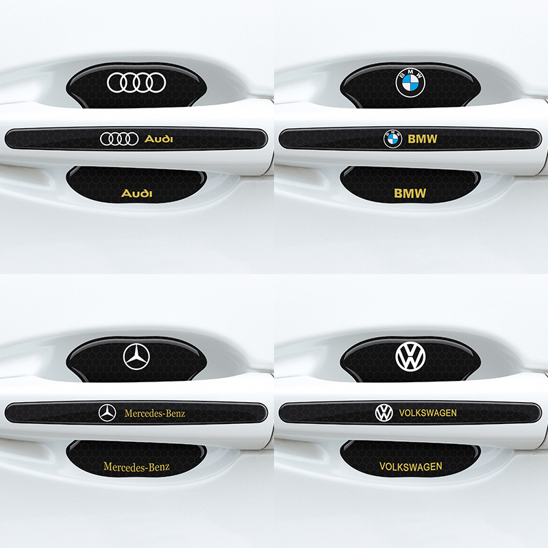 Αντι-σύγκρουσης λωρίδα για τη λαβή πόρτας αυτοκινήτου με ανακλαστικό αυτοκόλλητο — Τύπος: Anti-Collision Strip; Υλικό: TPE; Μοντέλο: Reflective Drop Adhesive Sticker; Εφαρμόσιμα μοντέλα: Γενικά