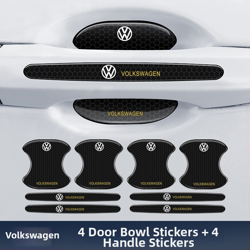 TPE proti kolízii pás pre rukoväť dverí auta s reflexným samolepiacim štítkom — Typ: Proti kolízii pás; Materiál: TPE; Model: Reflective Drop Adhesive Sticker; Použiteľné modely: Všeobecné