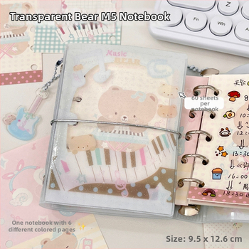 Σημειωματάριο με αποσπώμενα φύλλα, εξώφυλλο PU, Dowling χαρτί 70gsm, 50–100 σελίδες, στυλ καρτούν