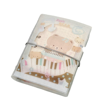 Σημειωματάριο με αποσπώμενα φύλλα, εξώφυλλο PU, Dowling χαρτί 70gsm, 50–100 σελίδες, στυλ καρτούν