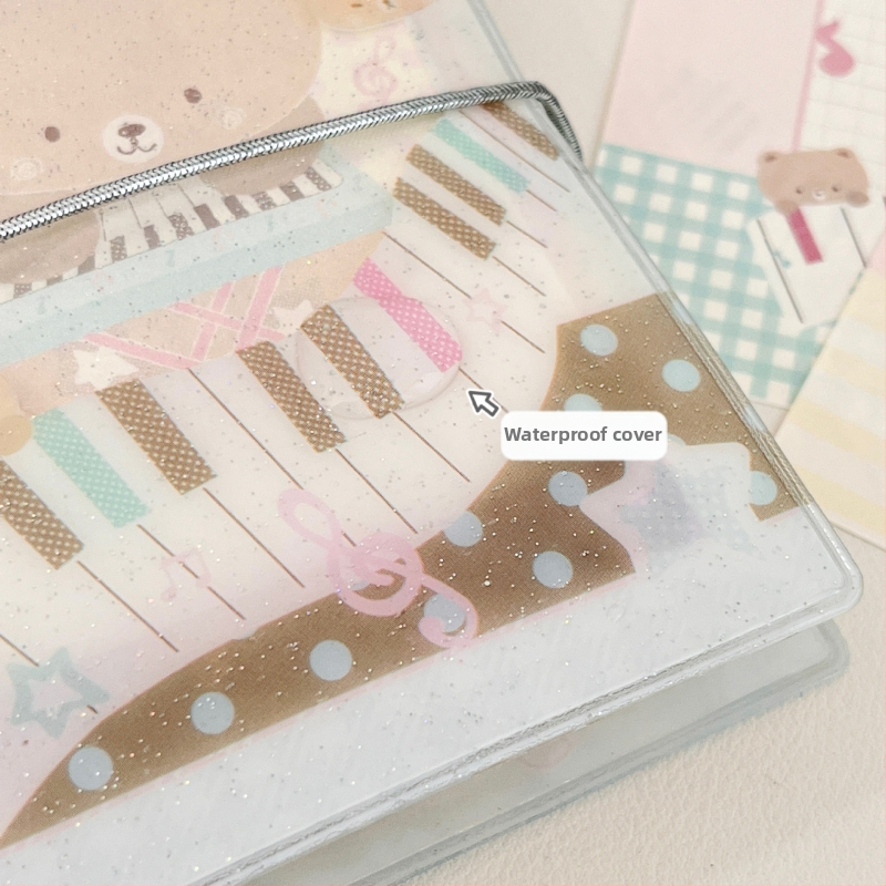 Σημειωματάριο με αποσπώμενα φύλλα, εξώφυλλο PU, Dowling χαρτί 70gsm, 50–100 σελίδες, στυλ καρτούν