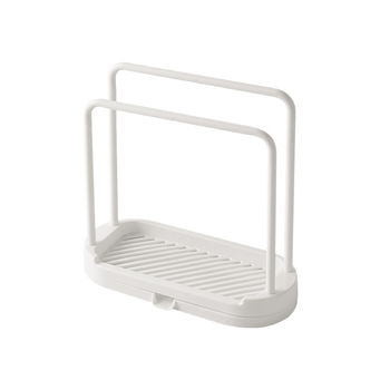 Raft de bucătărie pentru prosoape și lavete, fără montaj, din plastic, pentru perete