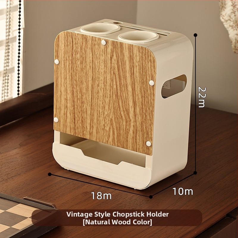 Raft pentru cuțite de bucătărie din oțel carbon, organizator multifuncțional cu tavă de drenaj, montaj pe perete sau pe blat