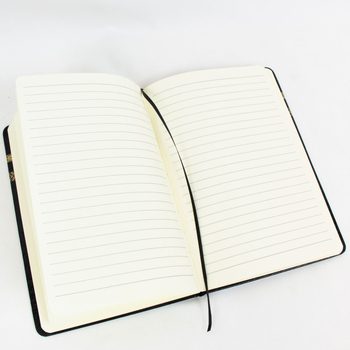 Σημειωματάριο με δερμάτινο εξώφυλλο, σύνδεση με κλωστή και κόλλα, Daolin χαρτί, 80G, 100–200 σελίδες