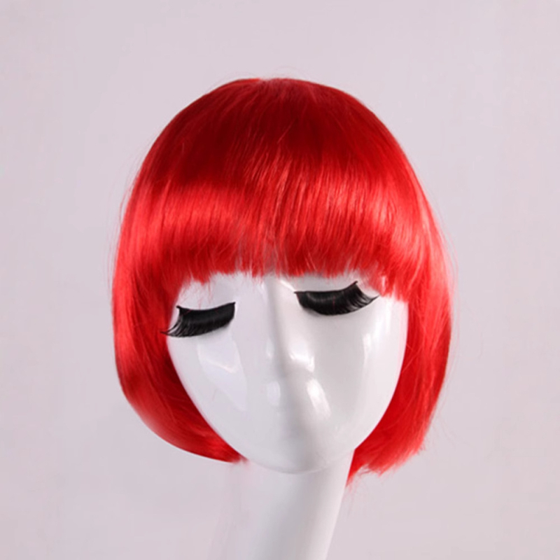 Női paróka egyenes hajjal, anyag: K Silk / P Silk; Frufru típusa: egyenes vagy ferde; Forró hajfestésre nem alkalmas.