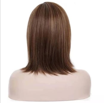 Zoman ZM54 Női paróka ferde frufruval, hőálló rostok, festéshez és permhez készen