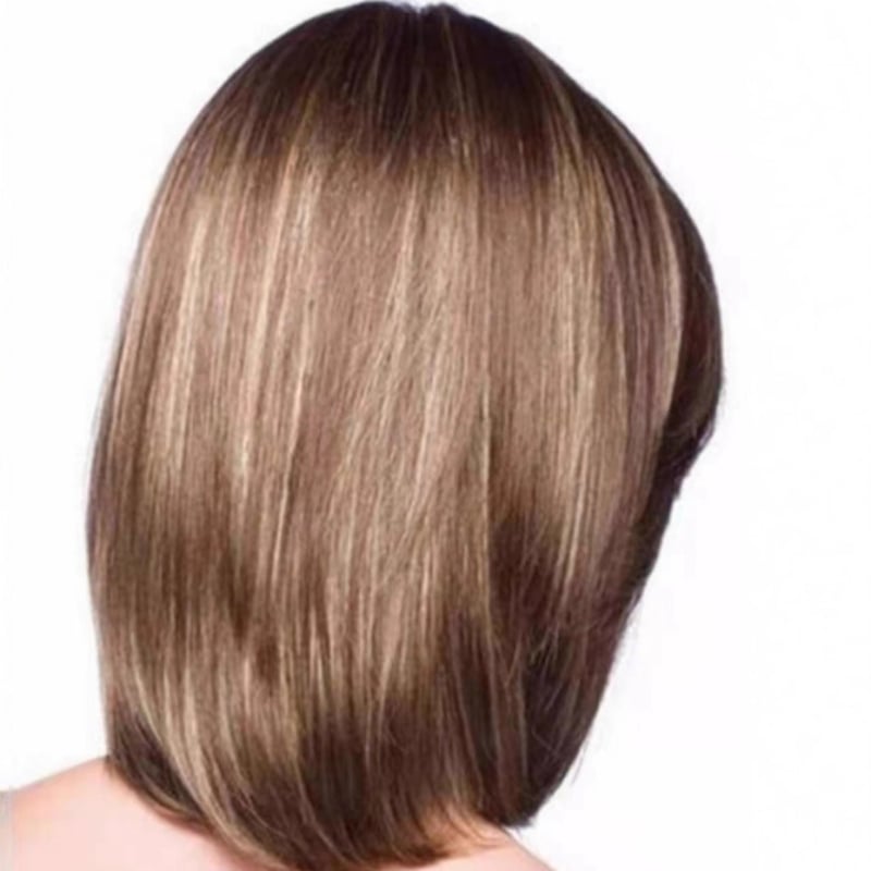 Zoman ZM54 Női paróka ferde frufruval, hőálló rostok, festéshez és permhez készen