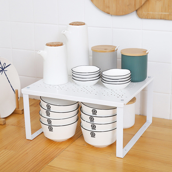 Raft de bucătărie pentru condimente și vase, oțel cu carbon, blat de bucătărie, multifuncțional, stivuibil, stil modern minimalist