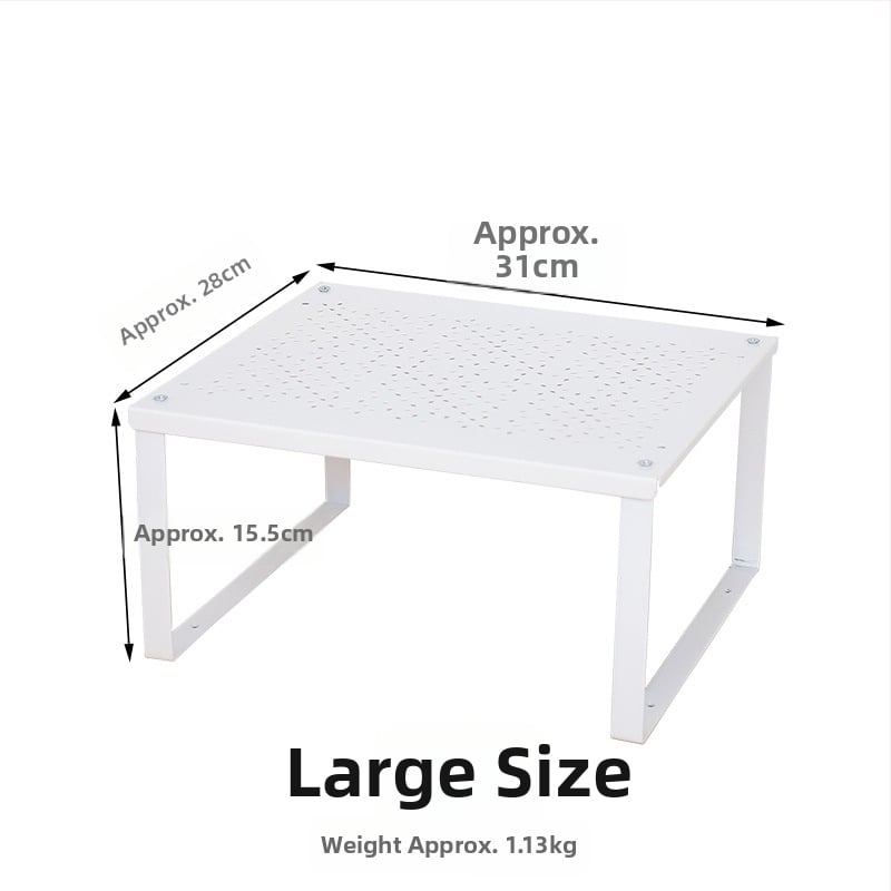 Raft de bucătărie pentru condimente și vase, oțel cu carbon, blat de bucătărie, multifuncțional, stivuibil, stil modern minimalist