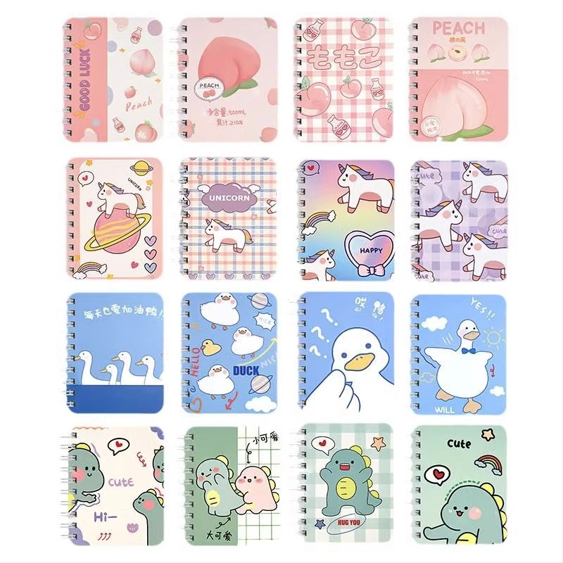 Βιβλίο εγγραφών με σπειροδεμένο δέσιμο, χαρτί από ξύλο πολτού, 50–100 σελίδες, στυλ επιχειρηματικού γραφείου