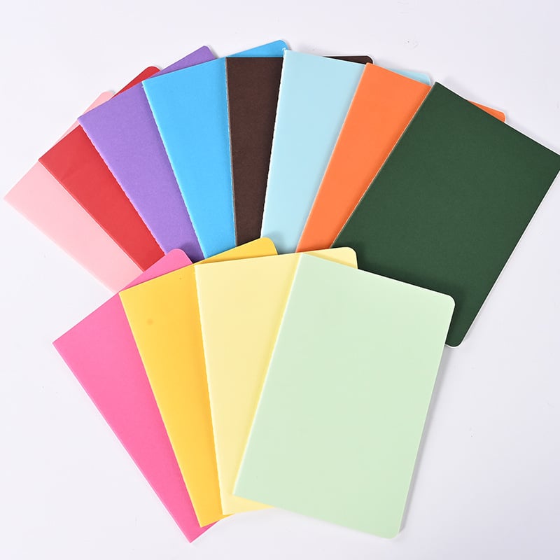 Μπλοκ σημειώσεων Xiajiang, ραφή, κάλυμμα από χαρτί, 80 g/m² χαρτί, 100–200 σελίδες, δημιουργικό στυλ