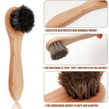 Βούρτσα παπουτσιών από τρίχες αλόγου, μάρκα WILLIAM WEIR/Williamville, για φροντίδα και απολύμανση, διαθεσιμότητα παραμετροποίησης επεξεργασίας, δυνατότητα ιδιωτικής ετικέτας, συσκευασία 100 τεμάχια