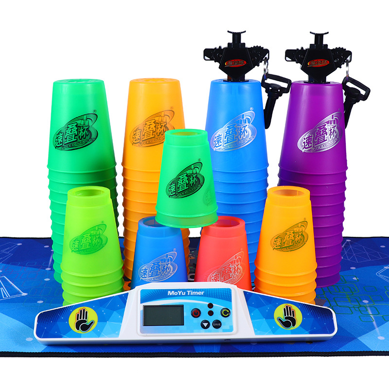 Yuxin set za utrku čaša – plastična edukativna igračka za dob 7–14 godina, potiče koordinaciju ruka-oko, 3C certifikat (kod 2009152203003176)