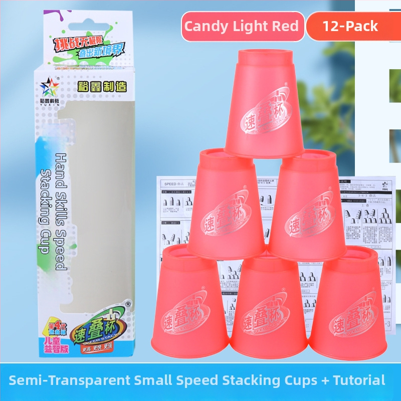 Yuxin set za utrku čaša – plastična edukativna igračka za dob 7–14 godina, potiče koordinaciju ruka-oko, 3C certifikat (kod 2009152203003176)