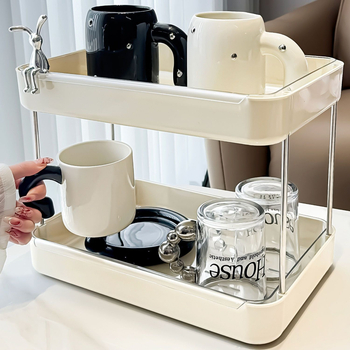 Stalak za odvod čajnih šalica, Nordic stil, plastični, polica za čuvanje čaša