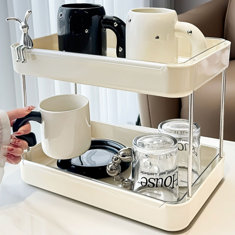 Stalak za odvod čajnih šalica, Nordic stil, plastični, polica za čuvanje čaša