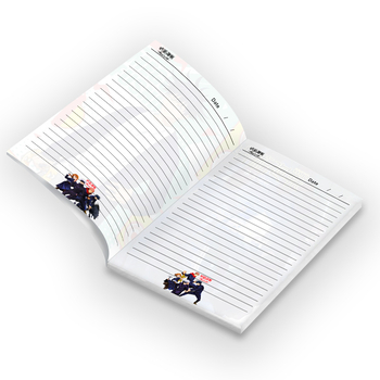 Bilježnica, 32 stranice, ljepilo povez, slam papir, 40 g/m², japansko-korejski sladak stil
