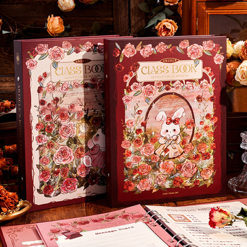 Album sjećanja za razred Fangdao Rose – INS stil, adresar i knjiga gostiju za završetak šestog razreda i srednje škole, gumirani omot, veza, papir