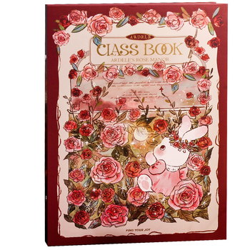 Album sjećanja za razred Fangdao Rose – INS stil, adresar i knjiga gostiju za završetak šestog razreda i srednje škole, gumirani omot, veza, papir