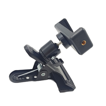 Gitártelefon tartó forgatható klippel – alumíniumötvözet, modell Guitar phone clip, hangszerhez