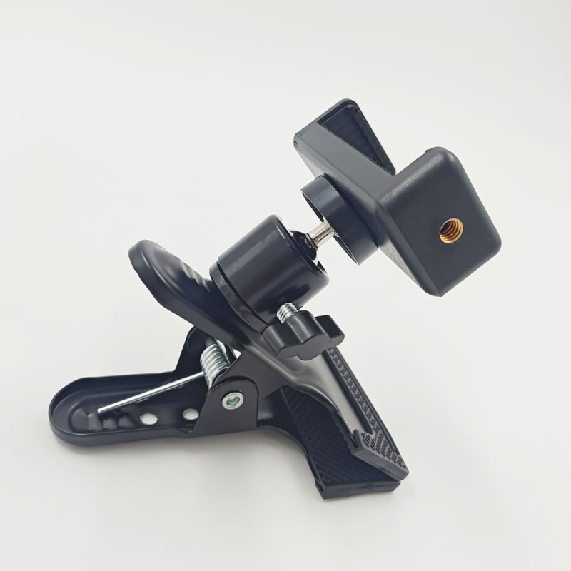 Gitártelefon tartó forgatható klippel – alumíniumötvözet, modell Guitar phone clip, hangszerhez